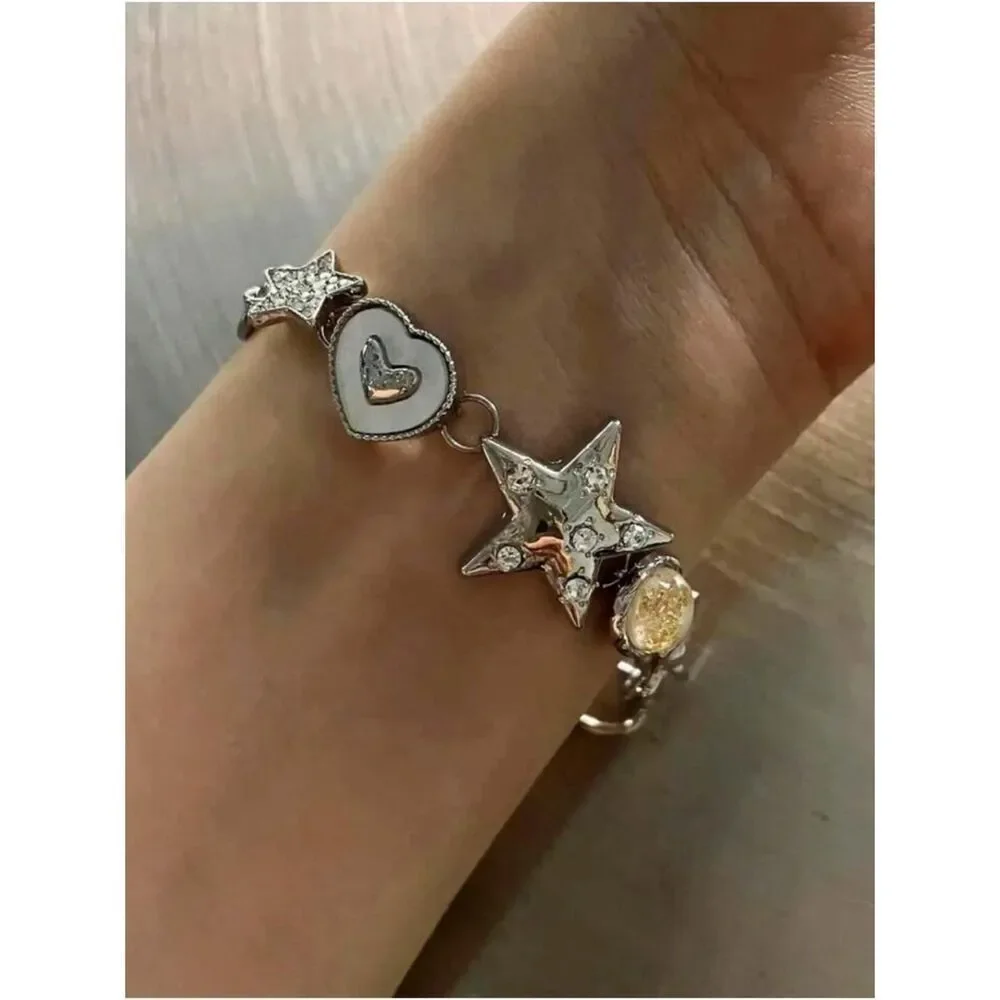 Boho heart bracelet S1364